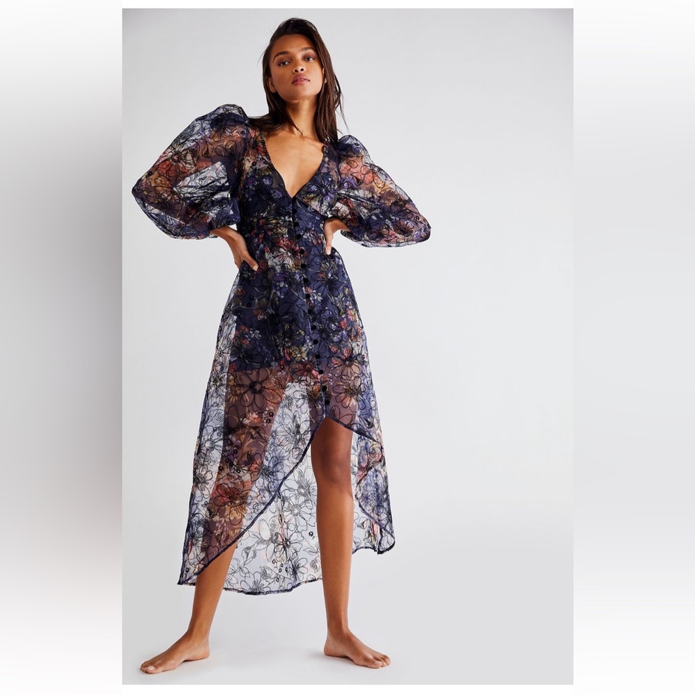 For Love and Lemons Sophia Midi Dress